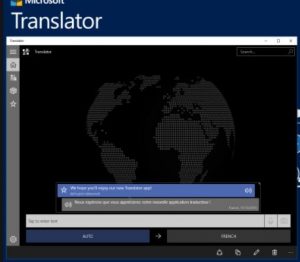 windows 10 traslator